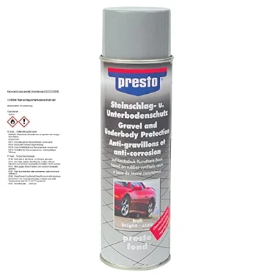 Abbildung von Presto 306031 Steinschlag Unterbodenschutz grau 500 ml