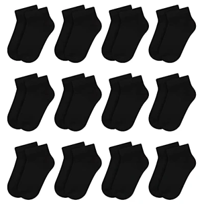 Abbildung von Libella 12er Kinder Jungen Sneaker Socken Kids Füßlinge Sneakersocken bunt 2862 27 30