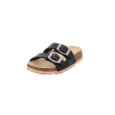 Abbildung von Superfit Jungen FUSSBETTPANTOFFEL Hausschuhe, SCHWARZ 0000