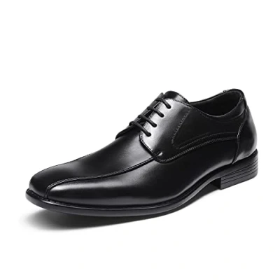 Abbildung von Bruno Marc Herren Anzugschuhe Klassischer Schnürhalbschuhe Businessschuhe Derby Oxfordschuhe,Size 44,Schwarz,DP03 E