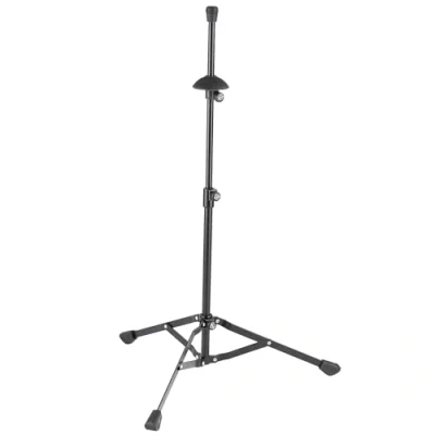 Abbildung von K&amp;M 149/9 Posaunen und Basstrompetenständer Schwarz Faltbare Konstruktion Höhe bis 86,5 cm flexibel verstellbar