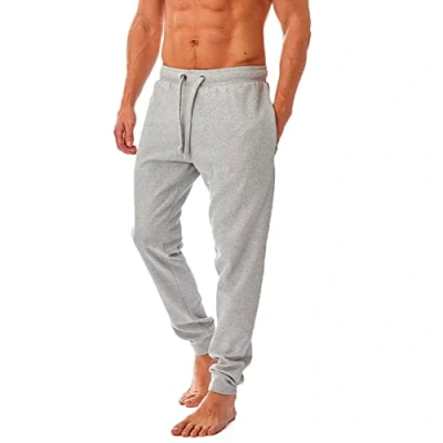 Abbildung von Iron Mountain IMPNT206 Herren Recycelte Garn Öko freundliche Jogginghose mit Bündchen Hellgrau Marl, S