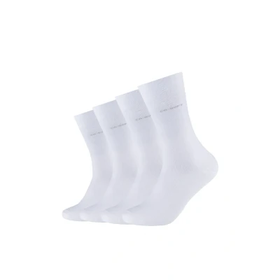 Abbildung von camano 4 PACK Socken, Damen, Größe: 35 38, Weiß