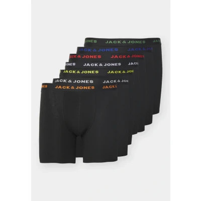 Abbildung von Jack &amp; Jones Jacbasic PLUS Trunks 7 PACK Boxerbriefs, Herren, Größe: 3XL, Black