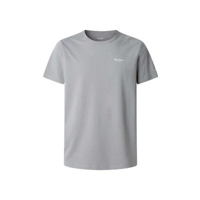 Abbildung von Pepe Jeans Original Tshirt basic, Herren, Größe: Small, Industrial grey