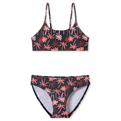 Abbildung von Schiesser SET Bikini für Kinder, Größe: 140, Grau rot