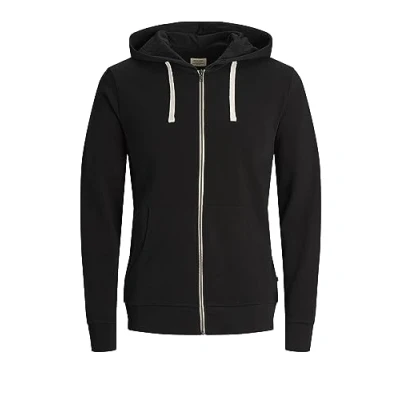 Abbildung von JACK &amp; JONES Herren JJEHOLMEN Sweat Zip Hood, Black Beauty, M