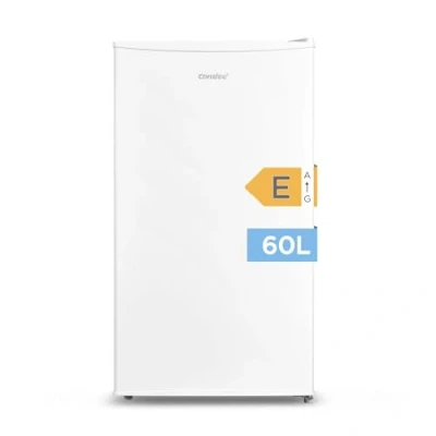 Abbildung von COMFEE&#039; RCU60WH2(E) 60L Gefrierschrank senkrecht, 3 Fächer, Eintür, einstellbare Temperatur, umkehrbare Tür, leise, Freistehend, Weiß