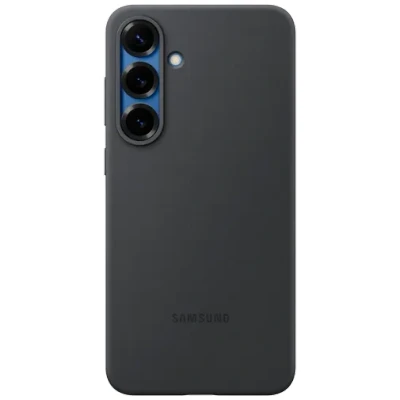 Abbildung von Samsung Silikon Back Cover Schwarz Galaxy S25+