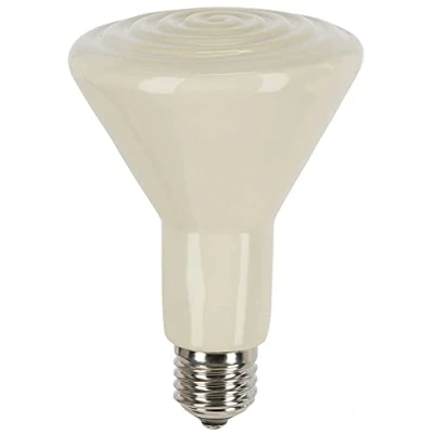 Abbildung von Kerbl Keramik Dunkelstrahler 100W, Infrarotlampe 230V dimmbar, Sockel E27