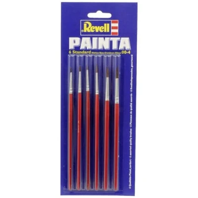 Abbildung von Revell 29621 Pinselpalette Standard, 6 Stück