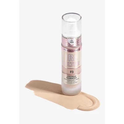 Abbildung von Makeup Revolution IRL Filter Longwear Foundation Foundation, Damen, Größe: 23 ml, F3