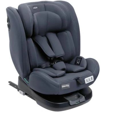 Abbildung von Chicco Unico Evo I Size, Kindersitz 0 36 Kg, homologiert ECE R129/03, Isofix 360 drehbar und neigbar, Gruppe 0+/1/2/3 von bis 12 Jahren, blau