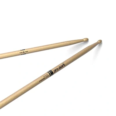 Abbildung von ProMark Drumsticks Schlagzeug Sticks Schlagzeugsticks Klassischer Vorwärts 747B Drum Ovale Holzspitze Hickoryholz 1 Paar