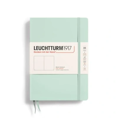 Abbildung von LEUCHTTURM1917 367258 Notizbuch Medium (A5), Hardcover, 251 nummerierte Seiten, Mint Green, blanko