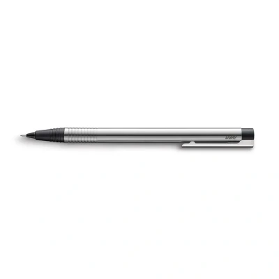 Abbildung von Lamy logo matt black Druckbleistift zeitloser Minenbleistift mit hoher Funktionalität &amp; Gehäuse aus robustem Edelstahl Bleistift Feinstrichmine M 40 in Strichbreite 0,7 mm