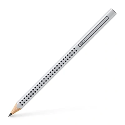 Abbildung von Faber Castell 111900 Bleistift Jumbo Grip, Härtegrad 2=B, 1 Stück