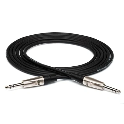 Abbildung von Hosa HSS 010, Pro Balanced Interconnect, REAN 1/4 in TRS to Same, 10 ft