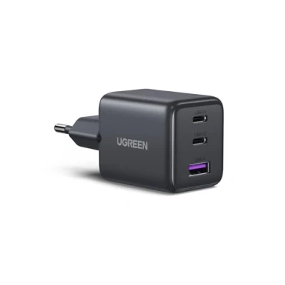 Abbildung von UGREEN USB C Ladegerät 30W 3 Port iPhone Adapter GaN II Netzteil PD Schnellladegerät Kompatibel mit 16, 16 Pro Max, 15, 14, 13, 12, iPad, Galaxy S24, S23, Pixel 9
