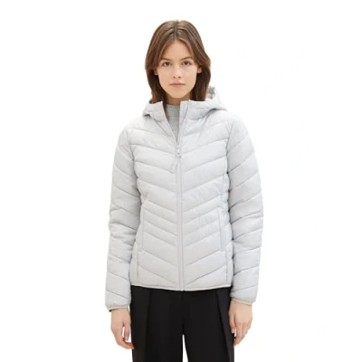 Abbildung von TOM Tailor Denim Winterjacke, Damen, Größe: Medium, Silver grey