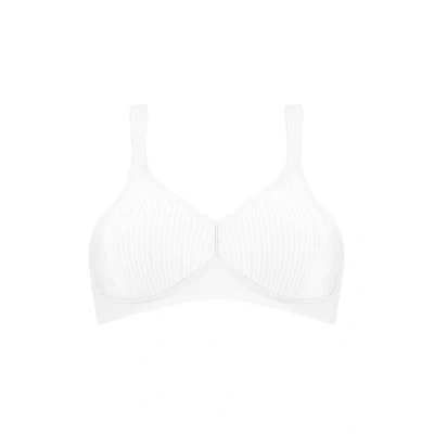 Abbildung von Triumph Modern SOFT &amp; Cotton N Triangel BH, Damen, Größe: 85C, Weiß