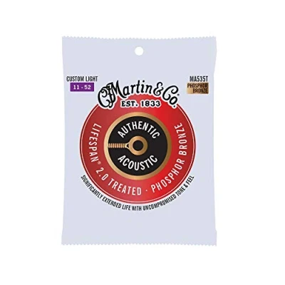 Abbildung von MARTIN Cordes Authentic Treated, Custom Light, 92/8