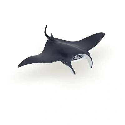 Abbildung von Papo Handbemalt Figuren Meereswelt Mantarochen 56006 Sammelbar für Kinder Geeignet Jungen und Mädchen Ab 3 Jahren