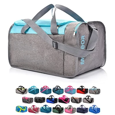 Abbildung von meteor 20 40 L Sporttasche Kinder Badetasche Gym Tasche Herren schwimmtasche Schultertaschen Reisetasche Jungen Urlaubstasche klein Fitnesstasche Damen Sport Taschen Schule Kindertaschen