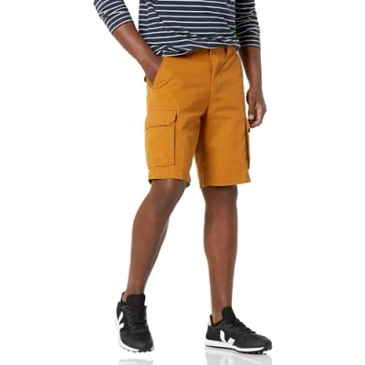 Abbildung von Amazon Essentials Herren 25 cm Lange Classic Fit Cargoshort (erhältlich in Big &amp; Tall), Muskat, 29W