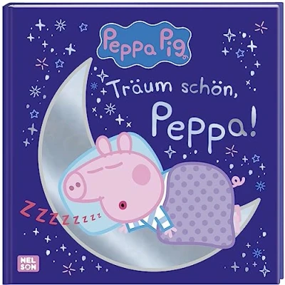 Abbildung von Peppa Wutz Bilderbuch: Träum schön, Peppa!: Mit glänzender Folie auf dem Cover Für Kita Kinder