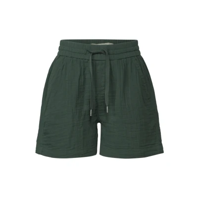 Abbildung von STREET ONE Damen A378973 Musselin Shorts, Mid Green, 40W