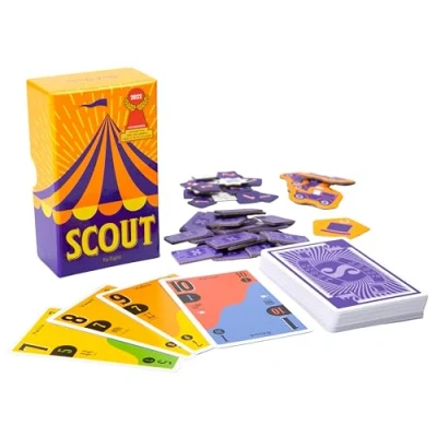 Abbildung von Oink Games &quot;Scout Card Game for 2 5 Players Funny Circus Family Board *Nominated of The Year* Best