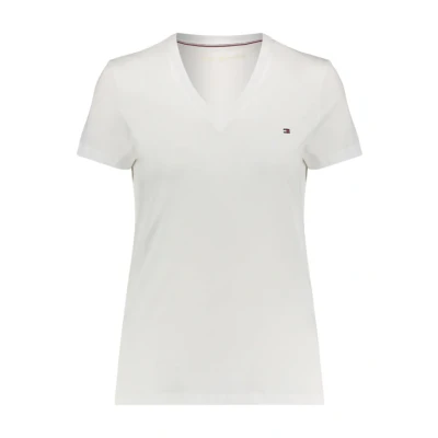 Abbildung von Tommy Hilfiger Heritage Tshirt basic, Damen, Größe: XS, White