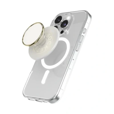 Abbildung von PopSockets Handy Griff für MagSafe Enamel Coconut Cream