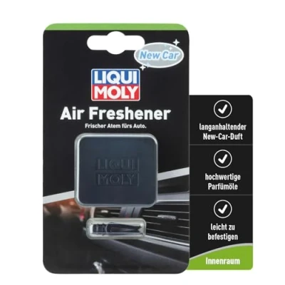 Abbildung von LIQUI MOLY Air Freshener New Car, Art. Nr. 21831 I 1x Auto Duft Innenraum zur Befestigung am Lüftungsgitter Lufterfrischer mit hochwertigen Parfümölen und langanhaltendendem Neuwagenduft
