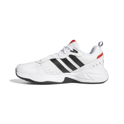 Abbildung von adidas Herren Strutter Shoes Gymnastik und Trainingsschuhe, Cloud White/Core Black/Active Red, 45 1/3 EU