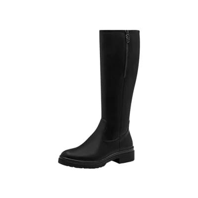 Abbildung von Tamaris Plateaustiefel, Damen, Größe: 37, Black Schuhe