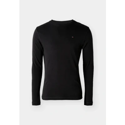 Abbildung von Tommy Jeans Original Langarmshirt, Herren, Größe: XL, Black
