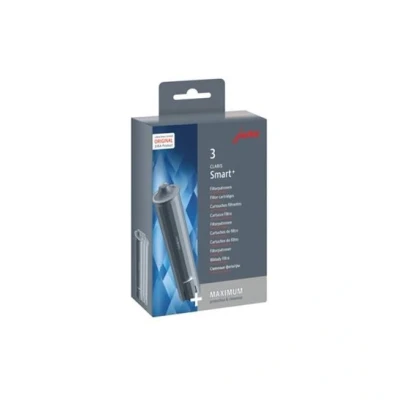 Abbildung von JURA original CLARIS Smart+ Filterpatrone mit automatischer Filtererkennung TÜV zertifizierte Hygiene 3er Pack 24233, Grau