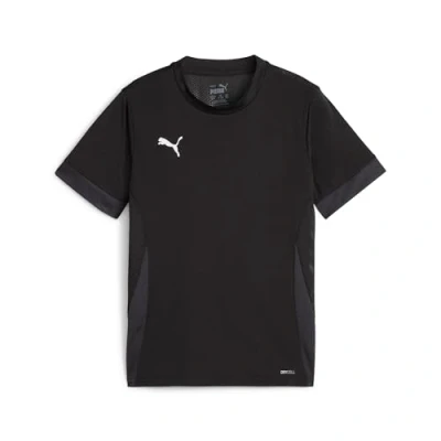Abbildung von puma Unisex Teamgoal Matchday Jr Fußballtrikot, White Black Feather Gray, 140 EU