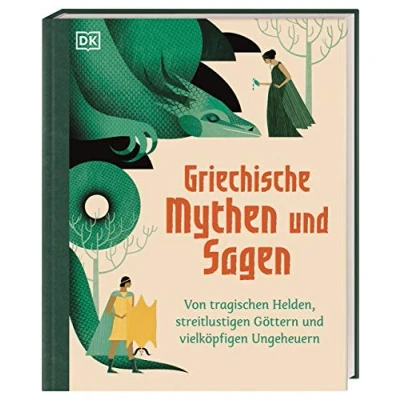 Abbildung von Griechische Mythen und Sagen: Von tragischen Helden, streitlustigen Göttern vielköpfigen Ungeheuern. Spannendes Sachwissen für Kinder ab 8 Jahren