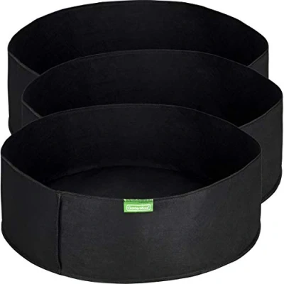 Abbildung von GardenMate 3X 60L Hochbeet Pflanzsack aus Vliesstoff Ø61cm Höhe 20cm