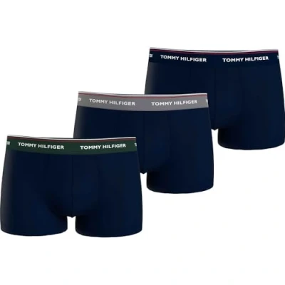 Abbildung von Tommy Hilfiger 3P Wb Trunk Herren, Mehrfarbig (Hunter/Grey Htr/Des Sky), S