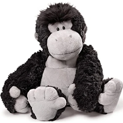 Abbildung von NICI Kuscheltier Gorilla 25 cm Plüschtier für Mädchen, Jungen &amp; Babys Flauschiger Stofftier zum Spielen, Sammeln Kuscheln Gemütliches Schmusetier, Braun