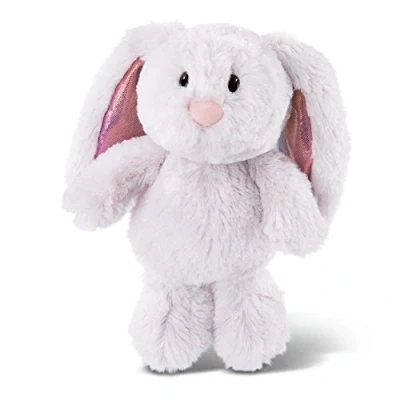 Abbildung von NICI 46332 Kuscheltier Hase hellgrau 20 cm Plüschtier für Mädchen, Jungen &amp; Babys Flauschiges Stofftier zum Spielen, Sammeln Kuscheln Gemütliches Schmusetier
