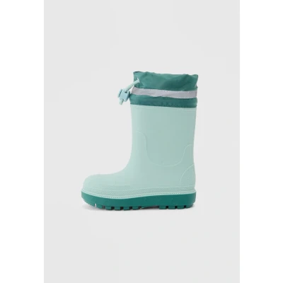 Abbildung von Playshoes Regenstiefel Gefüttert Unisex Kinder Gummistiefel, Grün Gefüttert, 26 EU