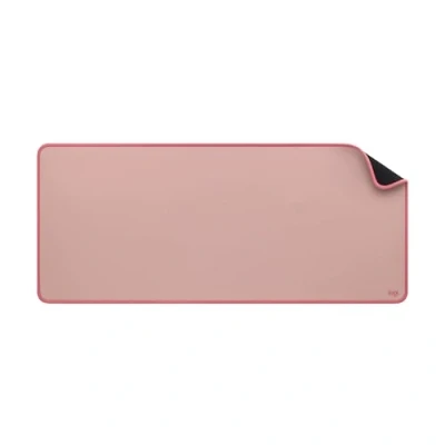 Abbildung von Logitech Desk Mat Studio Series, Multifunktionale große Unterlage, Erweiterte Mausmatte, Anti Rutsch Gummiboden, Spritzwassergeschützt, Langlebig Rosa