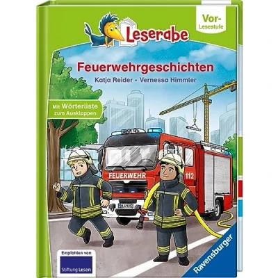 Abbildung von Feuerwehrgeschichten Leserabe ab Vorschule Erstlesebuch für Kinder 5 Jahren (Vor Lesestufe)