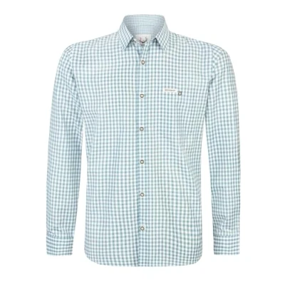 Abbildung von Stockerpoint Campos3 Herren Trachtenhemd, Petrol, M