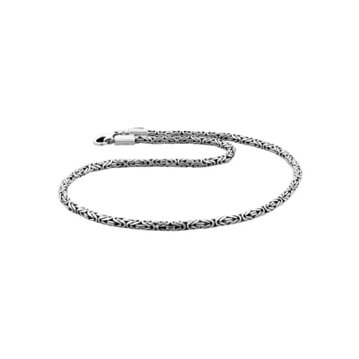 Abbildung von Kuzzoi Basic Halskette, Herren, Größe: 50, Silver coloured